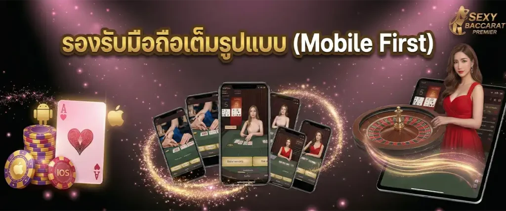 รองรับมือถือเต็มรูปแบบ (Mobile First)