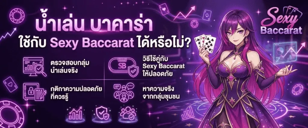 นำเล่นบาคาร่า ดีไหม? ข้อดีและข้อระวังที่ควรรู้